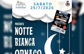 Ornago, sabato 25 luglio torna la Notte Bianca Ornago NOTTE BIANCA