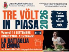 Cornate d’Adda: torna “Tre völt in piasa”, il teatro per famiglie animerà le Feste Patronali 2026